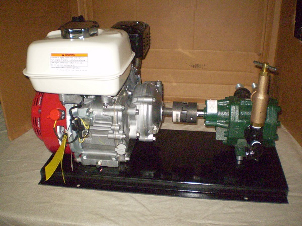 spray pump and motor