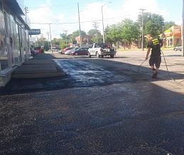 Driveway sealing